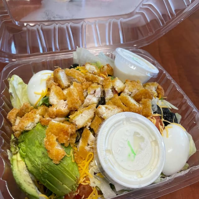 Crispy Chicken Salad.