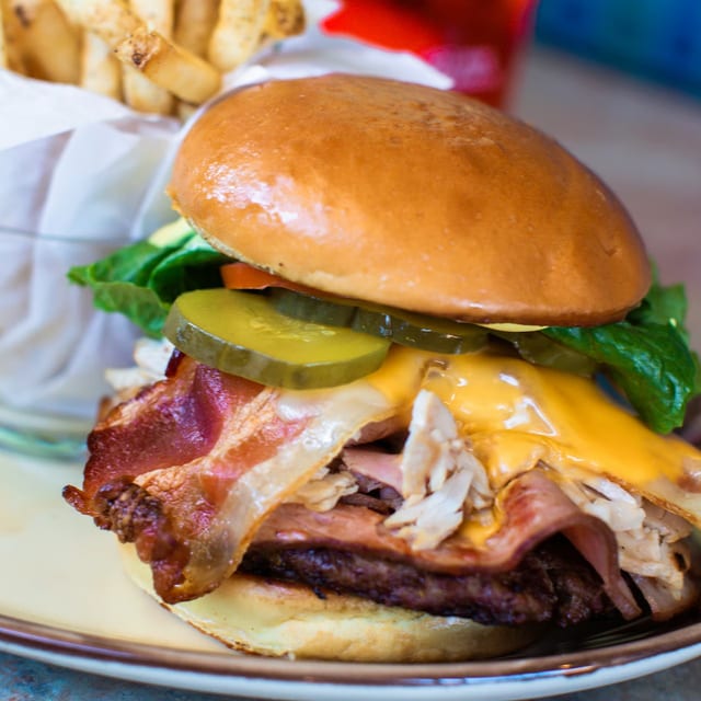Columbia Tower Burger.