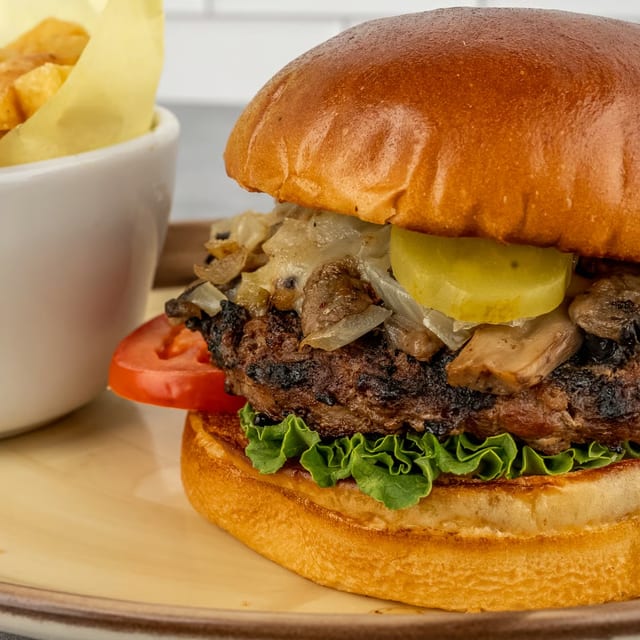 Mt. Rainier Burger.
