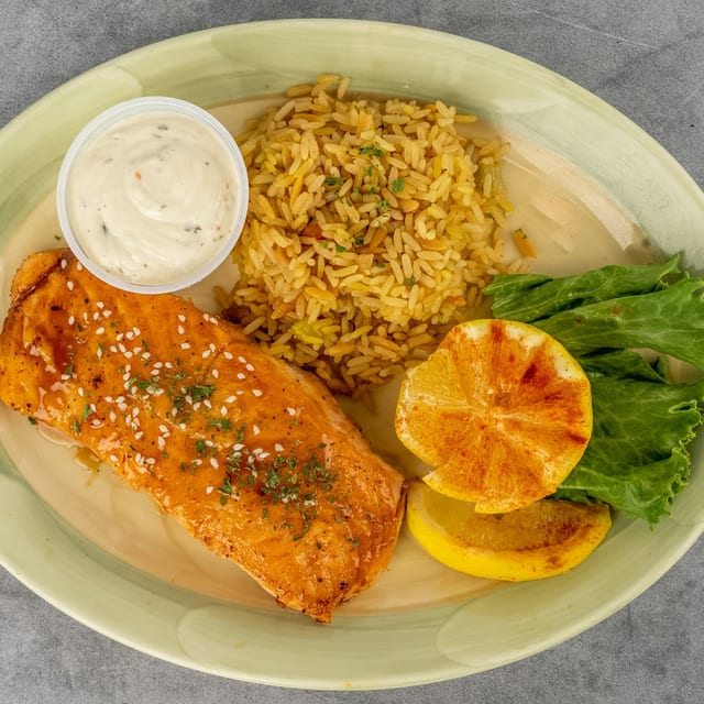 Salmon Dinner.